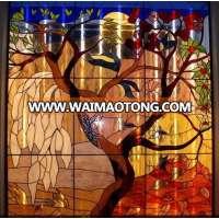 Decoration Stained Glass Windows Panel Design from China