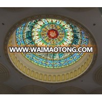 Steel Structure stained glass dome Mosque Dome Construction