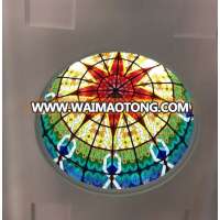 Chinese tiffany stained glass dome ceiling for home hotel, church decor