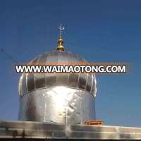 High quality mosque building roof stainless steel dome panel