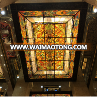 Customized Stained Glass Ceiling skylight for Sale