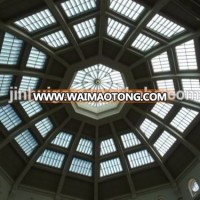 Aluminium frame building glass dome skylight