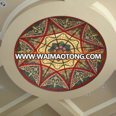 Islamic Style tiffany glass ceiling Stained glass dome skylight Ceiling