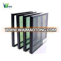 Transparent double low-e skylight insulated glass roof