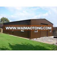 Steel framed building with carport metal shed steel roof use for church building